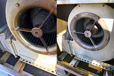 k-Friss Luchtbehandeling - reiniging motoren ventilatie kanalen horeca afzuiging restaurant -Friss Dienstverlening 400x267